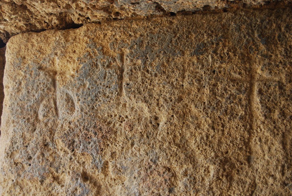 Se puede observar la perfección en las uniones de los grandes bloques de piedra en el dolmen de Menga.