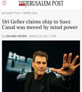 En marzo de 2021, propuso la unión de las mentes de sus seguidores de todo el mundo con un solo fin: mover el barco encallado en el Canal de Suez. ¿Lo consiguió?