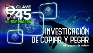 En la medianoche del domingo al lunes, una nueva cita con Clave45 en www.edenex.es #EDENEX #laradiodelmisterio. "Hoy David Santiso Fernández y Gerald Dean van ha hablar de lugares de poder y misterio muy interesantes, que se han convertido en "click-bait" para todas las paginas de "porno-misterio", que parecen hacer corta y pega de la misma parrafada sin investigar y sin aclarar, y acaban difundiendo los mismos bulos de siempre, una y otra vez. Y quizás esto ayudará a algunos a tener mas herramientas para ejercitar su sentido crítico." Recuerda, a las 00:01 del lunes 9 de mayo en www.edenex.es (y reposiciones el resto de la semana).