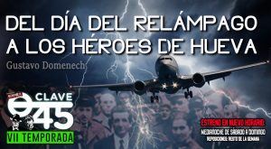 ¿Estáis preparados para la nueva entrega de Clave45? "Del día del relámpago a los héroes de Hueva". Medianoche del sábado al domingo en www.edenex.es, #laradiodelmisterio, dirigido por Gerald Dean y David Santiso Fernández. #EDENEX. "Hoy entrevistamos a Gustavo Domenech, autor del libro Los Héroes de Hueva, acompañado de Cristian Puig y Ruben Puig, para hablarnos de un accidente militar americano en el Puebl Ode Hueva (Guadalajara) en 1973. ¿Tiene algo que ver con el accidente narrado en la obra de J. J. Benítez, "El día del relámpago"? ¿Podemos descifrar la identidad secreta de algunos de sus protagonistas?" ¡Guauuuu! ¿Te lo vas a perder? Clave 45. Buscadores de Claves.