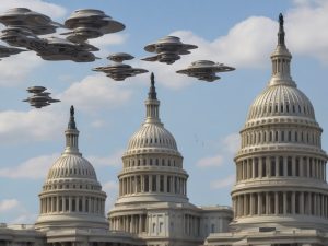 Avistamiento de OVNIs sobre el Congreso de los Estados Unidos: un fenómeno desconcertante captado por testigos