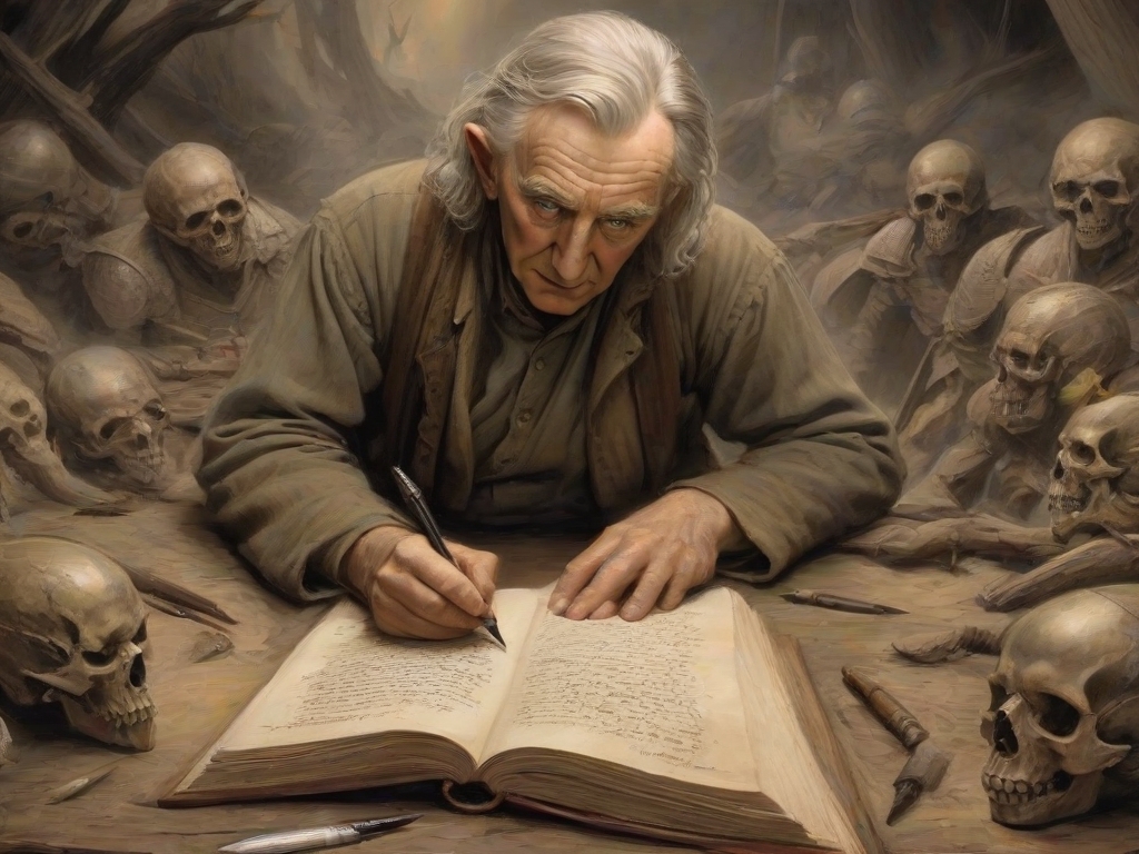 La experiencia de Tolkien en las trincheras y la brutalidad de la guerra influyeron en sus escritos de manera profunda.