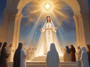 La Virgen María, en Fátima, trajo un mensaje que consistía en el llamamiento a la oración constante y pidió a los pastorcitos que anunciaran a todos la necesidad de rezar el Santo Rosario todos los días, por la conversión de los pecadores, por la conversión de Rusia y por el Papa. Nuestra Señora les reveló el llamado Secreto de Fátima, el cual fue dividido en tres partes: la visión del infierno donde los pecadores caían por su falta de fe, el anuncio del comienzo de una nueva guerra mundial (confirmó la Segunda Guerra Mundial), y la tercera parte del secreto fue escrito por el vidente Sor Lucía en 1944. Por último, los 13 de mayo de 2000, durante su visita a Portugal, el papa Juan Pablo II, por medio del Secretario de Estado de la Santa Sede, el Cardenal Angelo Sodano, divulgó parte del contenido de la tercera parte del Secreto.