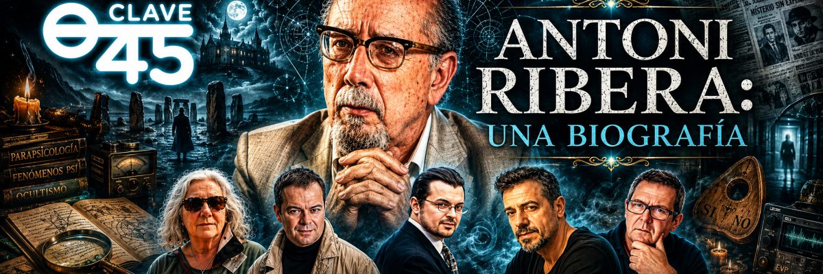 En este especial de CLAVE45 nos adentramos en la vida y legado de Antoni Ribera, uno de los grandes pioneros de la ufología y la divulgación del misterio en España. Escritor, investigador y figura imprescindible para generaciones de apasionados por lo desconocido, Ribera dedicó su vida a explorar los límites de la realidad, desde los OVNIs hasta la parapsicología, pasando por los enigmas históricos y las civilizaciones perdidas. A través de testimonios, análisis y recuerdos de investigadores y divulgadores contemporáneos, el programa reconstruye la trayectoria humana e intelectual de un hombre adelantado a su tiempo, cuya obra marcó profundamente la cultura del misterio en lengua española. ¿Quién fue realmente Antoni Ribera? ¿Qué impacto tuvo en la investigación de fenómenos inexplicables? ¿Y por qué su figura sigue siendo tan influyente décadas después? Un viaje entre archivos olvidados, experiencias insólitas y el espíritu aventurero de una época en la que investigar lo imposible era casi un acto de rebeldía intelectual. Un homenaje a uno de los nombres fundamentales del misterio contemporáneo.