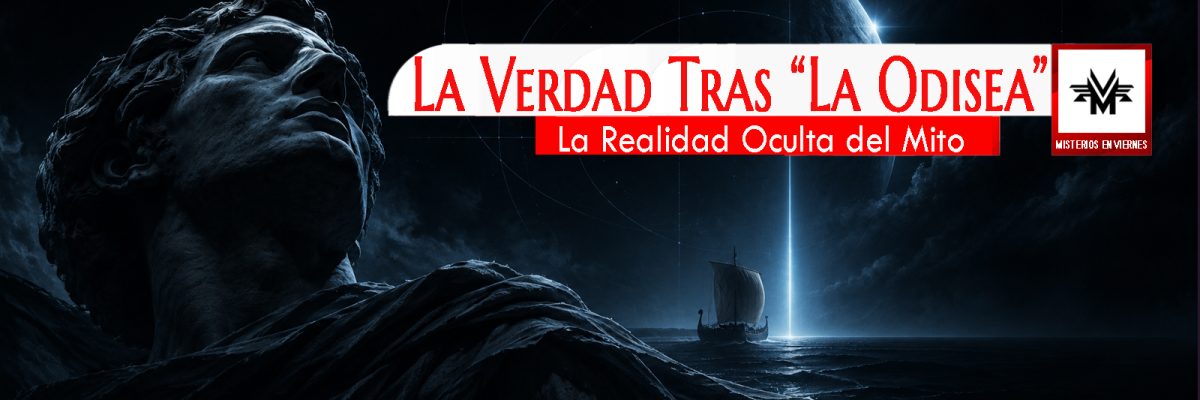 v13_odisea ¿Qué hay de cierto en La Odisea? Misterios en Viernes - noche del 31 a las 23 horas en www.edenex.es - se adentra en uno de los relatos más influyentes de todos los tiempos para analizar la verdad detrás del poema atribuido a Homero. Repasamos la historia de Odiseo, las principales diferencias entre la nueva adaptación cinematográfica y la obra original, las teorías sobre su posible inspiración en hechos y lugares reales, y el gran enigma que rodea a la figura de su autor. Un apasionante viaje entre la historia, la arqueología y el mito. #laradiodelmisterio #EDENEX