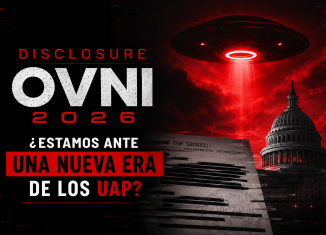 Ilustración del Disclosure OVNI de 2026 y la apertura de archivos sobre fenómenos UAP en Estados Unidos