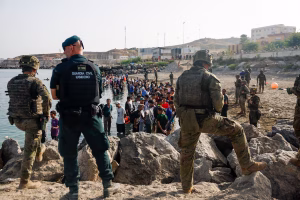 La frontera de Ceuta se ha convertido en uno de los puntos más sensibles de la relación entre España y Marruecos.