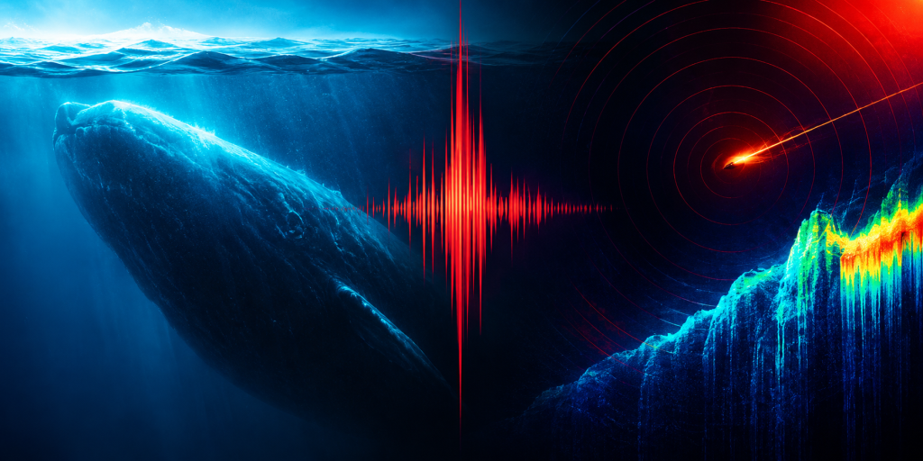 Un sonido puede recorrer miles de kilómetros bajo el océano. Lo que llega a los hidrófonos puede ser apenas una señal transformada por el propio medio marino, pero detrás de ella puede existir un fenómeno natural de enormes dimensiones.