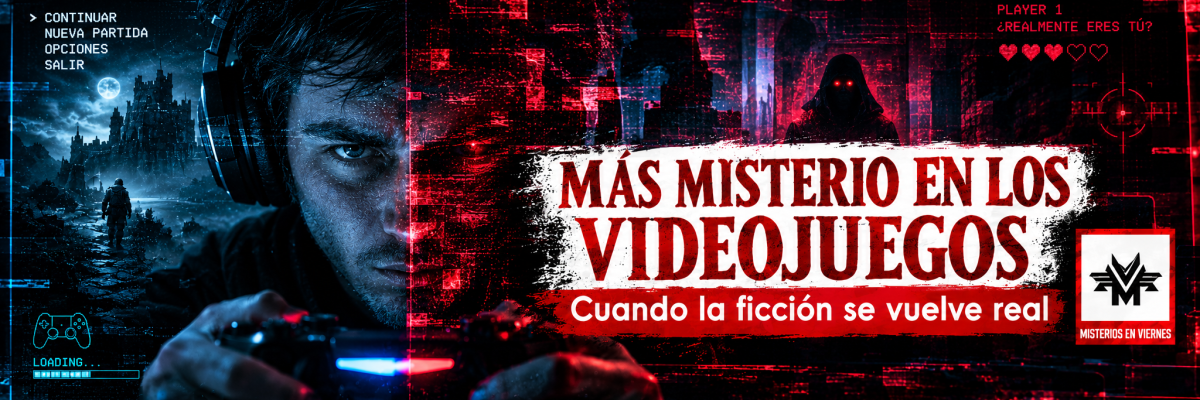 v13_videojuegosIV2 En este episodio de «Misterios en Viernes» nos adentramos en el lado más extraño de los videojuegos. Repasamos algunos títulos que, además de entretener a millones de jugadores, han quedado relacionados con sucesos extraños, polémicas, leyendas y fenómenos que parecen escapar de la explicación convencional. Historias, rumores y acontecimientos que han convertido determinados videojuegos en auténticos objetos de fascinación. Además, hablamos con David Santiso sobre «La gran aventura de David Santiso», un videojuego que nos permitirá conocer de primera mano cómo nace un proyecto de estas características y qué hay detrás de esta particular aventura. Una nueva noche de investigación, curiosidades y misterio en «Misterios en Viernes».